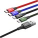 Cable USB a Micro USB, USB-C y Lightning CA1T4-B01 Negro