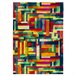 Alfombra decorativa RODIER  CROMIS 80x150 Multicolor