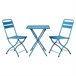 Conjunto de mesa y sillas plegables de exterior Mia Azul Marino
