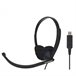 Auriculares con cable KOSS CS200 USB Negro