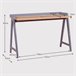 Mesa de escritorio minimalista en madera - Pop 123x53 Blanco