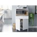 Serie muebles de cocina CUSINE II. DMF. Blanco/Roble 