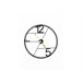 Reloj de pared INDIANA 60x60x7,5cm CONFORAMA Negro