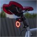 Luz LED Trasera para Bicicleta Negro