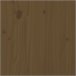 Litera de madera maciza de pino 75x190 Marron
