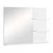 Espejo de Pared kleankin 834-207 60x10 Blanco