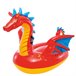 Flotador piscina dragón c/asas INTEX Rojo
