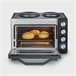 Horno tostador con placas de cocina de 30 L SEVERIN TO 2074, 2500 W Negro