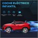 Coche Eléctrico Audi HOMCOM 370-172V90RD Rojo