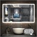 Espejo de baño LED + Bluetooth + antivaho 80x160 Natural