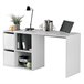 Mesa de escritorio multiposición Adapta Blanco
