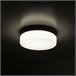 Forlight Giro - Plafón de Techo LED para Baño con IP44 Blanco/ Negro