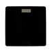 Acomoda Textil - Báscula Digital de Baño Cuadrada. Pantalla LCD. Negro
