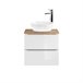 Mueble lavabo individual April 61 Blanco