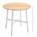 Mesa de Comedor HOMCOM 835-935V00ND 80x80 Madera