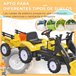 Tractor Infantil HOMCOM 341-019V00YL Amarillo