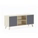Mueble TV Wind 140 140 Roble Gris