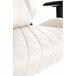 Silla de oficina - Keren - Cuero auténtico Blanco