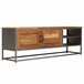 Mueble TV madera de teca reciclada acero 2502215 Marron
