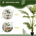 Planta Artificial PEVA, PE, PP, Cemento Verde