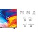 Televisor 75 pulgadas TCL 75P635 SMART Gris Oscuro