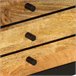 Mueble TV madera maciza de mango cajones 2502140 Marron