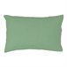 Set 2 fundas de almohada de algodón Verde Oscuro