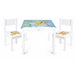 Mesa y 2 sillas para niños: Mapa del mundo Multicolor