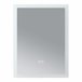 Espejo de pared con LED Scafa para baño IP65 con antivaho y lupa 45x3 Blanco