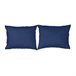 2 fundas de almohada CASUAL Azul Marino