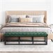 Banco banqueta pie de cama asito diseño 150x37 Verde