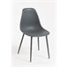 Silla Mykle Total Gris Oscuro