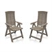 Pack 2 sillones exterior Makani Beige