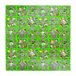 Alfombra Puzzle HOMCOM 431-065 183x183 Verde