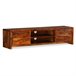 Mueble TV en madera maciza de sheesham 2502175 Marron