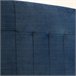 Cabecero tapizado Nápoles 140x100 cm 140 Azul