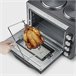 Horno tostador con placas de cocina de 30 L SEVERIN TO 2074, 2500 W Negro