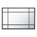 Espejo de pared Colobraro rectangular [en.casa] Negro
