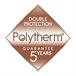 Estante 2 Niveles Serie REFLEX de Metaltex Acabado Polytherm® Dorado
