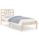 Estructura de cama 90x190 Natural