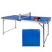 Mesa ping pong plegable de camping Aktive Azul