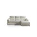 Chaise Longue Piel WILLY  Gris