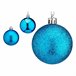 Set de Bolas de Navidad Azul