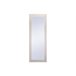 Espejo decorativo de pared SLIM marca GAD Blanco