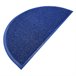 Acomoda Textil – Felpudo Semiluna de Rizo Antideslizante Entrada. 45x75 Azul
