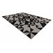 Alfombra de cuerda sisal FLOORLUX 20489 Triángulo 60x110 Gris