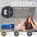 Cama de aire doble Supreme Air-Flow con Fiber-Tech INTEX Blanco
