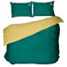 Funda nórdica BENETTON Verde/crema Para cama de 180 cm