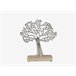 Figura decorativa árbol TINA material metal Gris