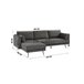 Chaise Longue COSMO  Gris